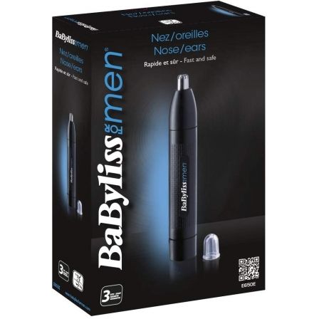 Babyliss E650E Recortador de nariz y orejas